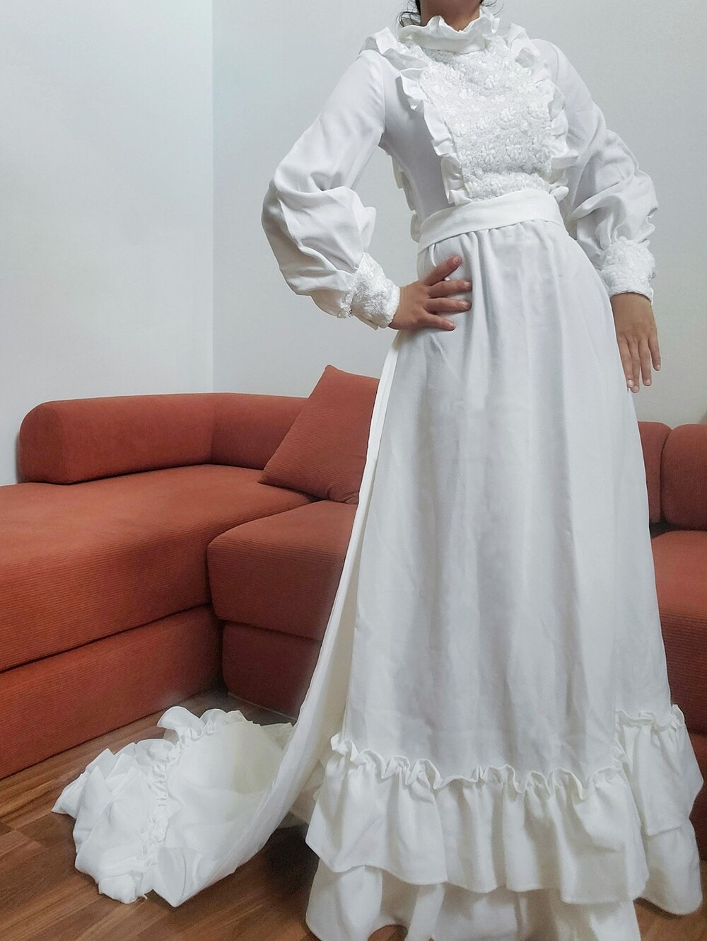 Bridal Dress with Train